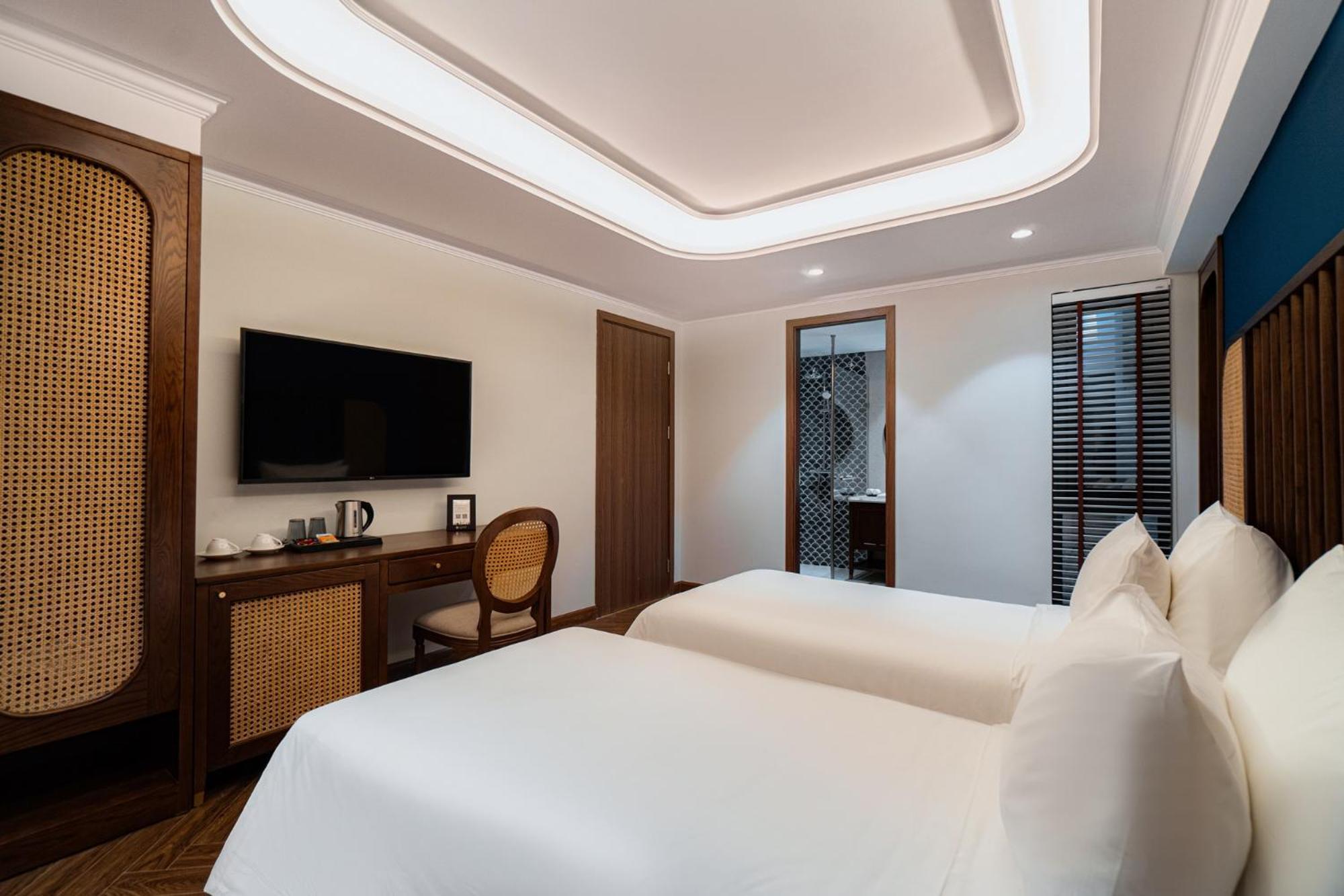 La Siesta Classic Hang Thung Hanoi Exteriör bild Deluxe Room