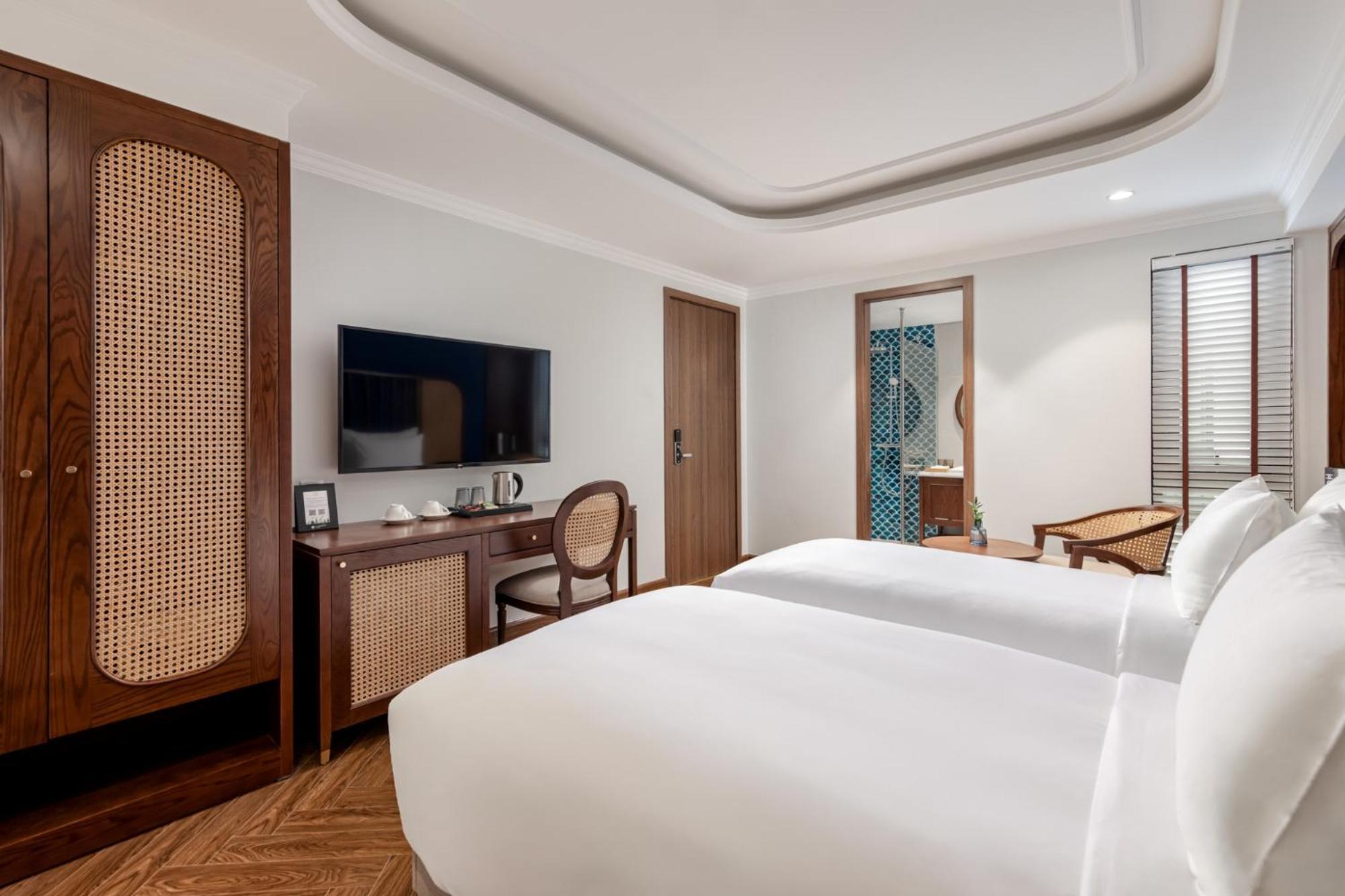 La Siesta Classic Hang Thung Hanoi Exteriör bild Deluxe Room